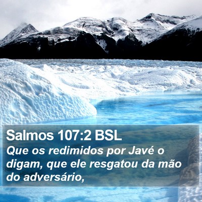 Salmos 107:2 BSL Bible Verse Image