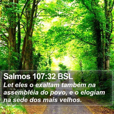 Salmos 107:32 BSL Bible Verse Image