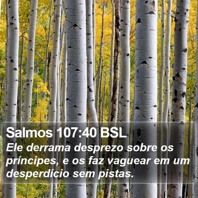 Salmos 107:40 BSL Bible Verse Image