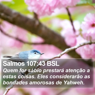 Salmos 107:43 BSL Bible Verse Image