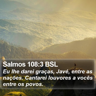 Salmos 108:3 BSL Bible Verse Image