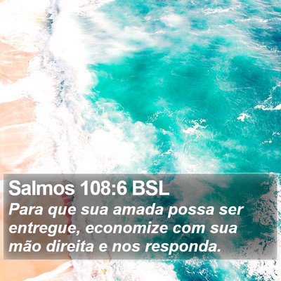 Salmos 108:6 BSL Bible Verse Image