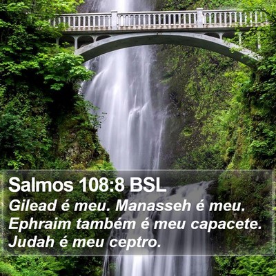 Salmos 108:8 BSL Bible Verse Image