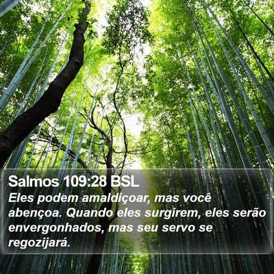 Salmos 109:28 BSL Bible Verse Image