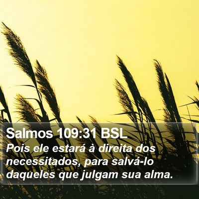 Salmos 109:31 BSL Bible Verse Image