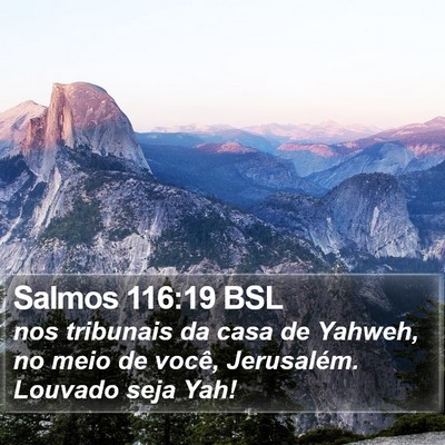 Salmos 116:19 BSL Bible Verse Image