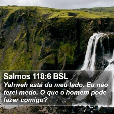 Salmos 118:6 BSL Bible Verse Image