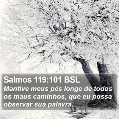 Salmos 119:101 BSL Bible Verse Image