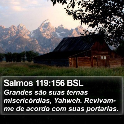 Salmos 119:156 BSL Bible Verse Image
