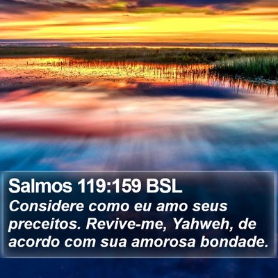 Salmos 119:159 BSL Bible Verse Image