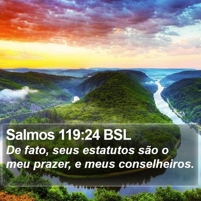 Salmos 119:24 BSL Bible Verse Image