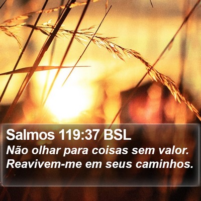 Salmos 119:37 BSL Bible Verse Image