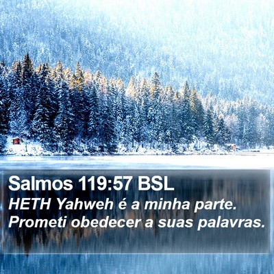 Salmos 119:57 BSL Bible Verse Image