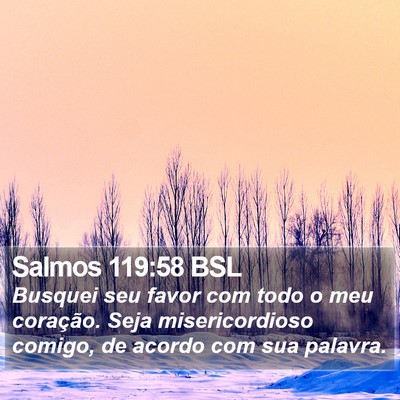 Salmos 119:58 BSL Bible Verse Image