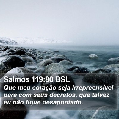 Salmos 119:80 BSL Bible Verse Image