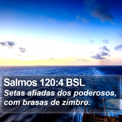 Salmos 120:4 BSL Bible Verse Image