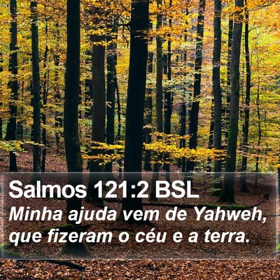 Salmos 121:2 BSL Bible Verse Image