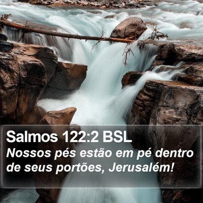 Salmos 122:2 BSL Bible Verse Image