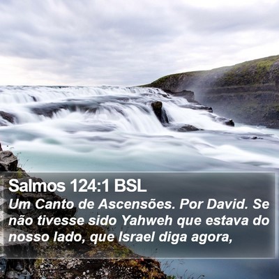Salmos 124:1 BSL Bible Verse Image
