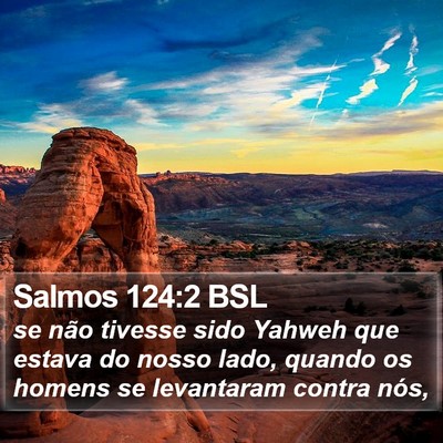 Salmos 124:2 BSL Bible Verse Image