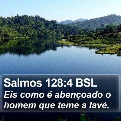 Salmos 128:4 BSL Bible Verse Image