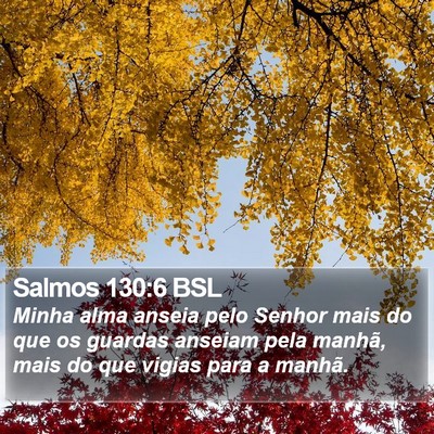 Salmos 130:6 BSL Bible Verse Image