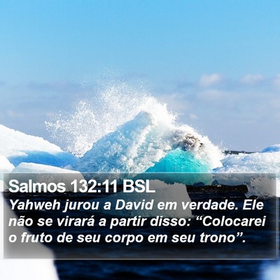 Salmos 132:11 BSL Bible Verse Image