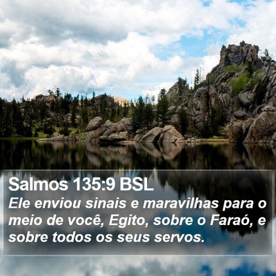 Salmos 135:9 BSL Bible Verse Image