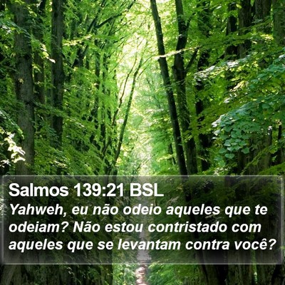 Salmos 139:21 BSL Bible Verse Image