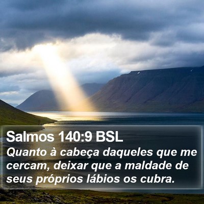 Salmos 140:9 BSL Bible Verse Image