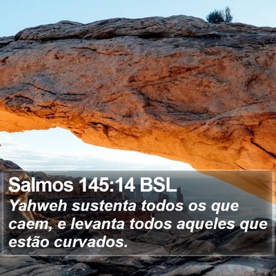 Salmos 145:14 BSL Bible Verse Image