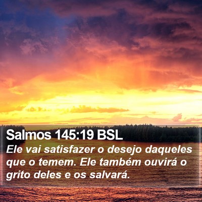 Salmos 145:19 BSL Bible Verse Image