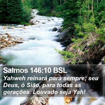 Salmos 146:10 BSL Bible Verse Image