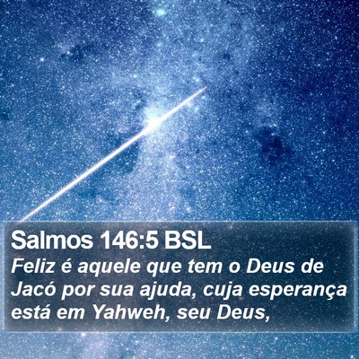 Salmos 146:5 BSL Bible Verse Image