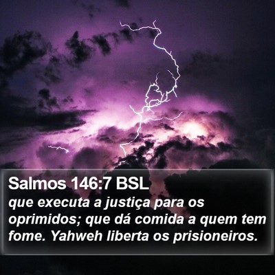 Salmos 146:7 BSL Bible Verse Image