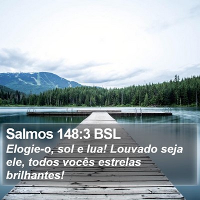 Salmos 148:3 BSL Bible Verse Image