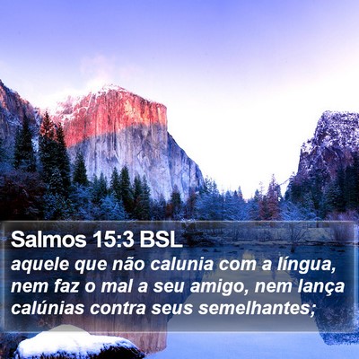 Salmos 15:3 BSL Bible Verse Image