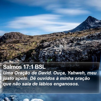 Salmos 17:1 BSL Bible Verse Image