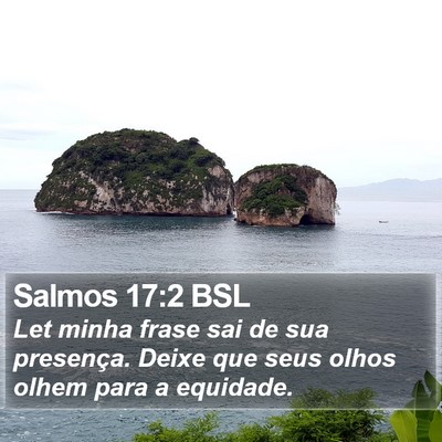 Salmos 17:2 BSL Bible Verse Image