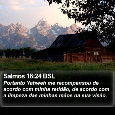 Salmos 18:24 BSL Bible Verse Image