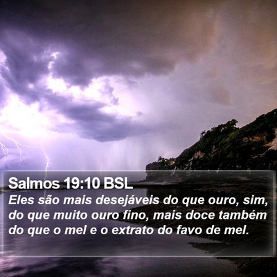 Salmos 19:10 BSL Bible Verse Image