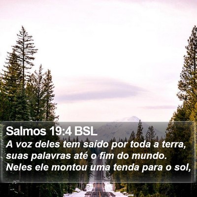 Salmos 19:4 BSL Bible Verse Image
