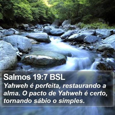 Salmos 19:7 BSL Bible Verse Image