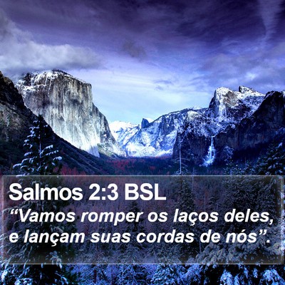 Salmos 2:3 BSL Bible Verse Image