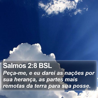 Salmos 2:8 BSL Bible Verse Image