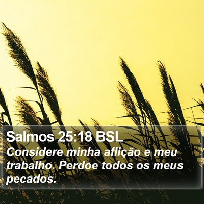 Salmos 25:18 BSL Bible Verse Image