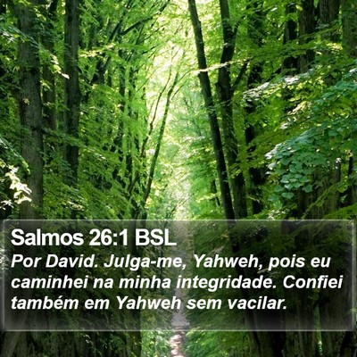 Salmos 26:1 BSL Bible Verse Image