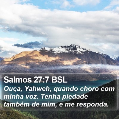 Salmos 27:7 BSL Bible Verse Image