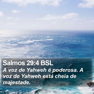 Salmos 29:4 BSL Bible Verse Image