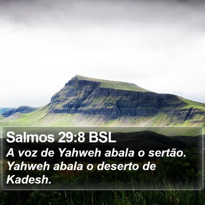 Salmos 29:8 BSL Bible Verse Image
